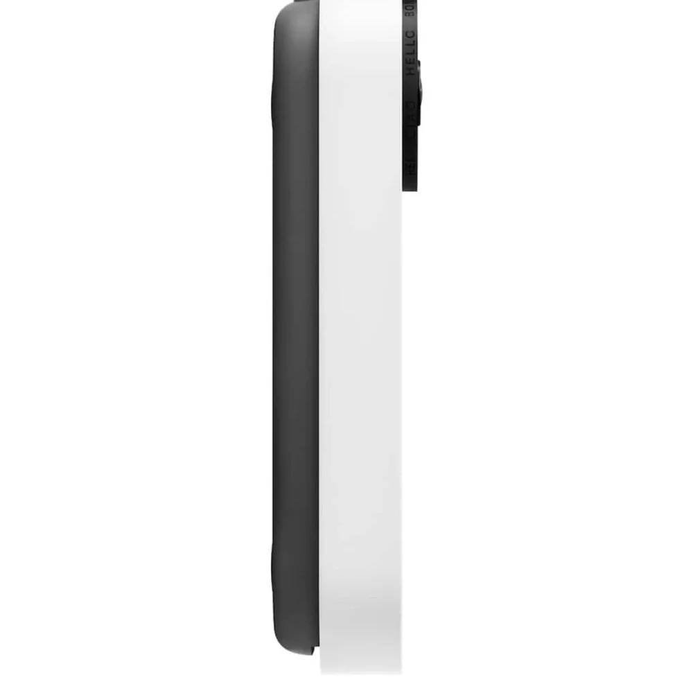 Google - Nest Doorbell Wired (2nd Generation) - Snow